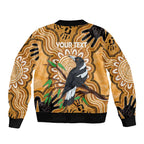 Personalised Australia Magpie NAIDOC Week 2026 Bomber Jacket 50 Years of Deadly Aboriginal Art