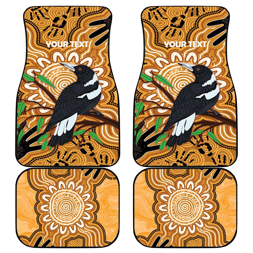 Personalised Australia Magpie NAIDOC Week 2026 Car Mats 50 Years of Deadly Aboriginal Art