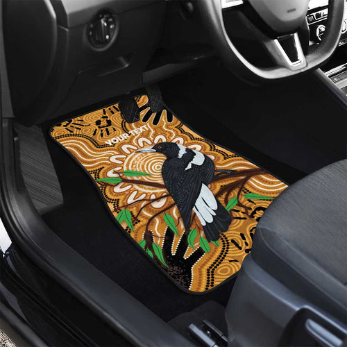 Personalised Australia Magpie NAIDOC Week 2026 Car Mats 50 Years of Deadly Aboriginal Art
