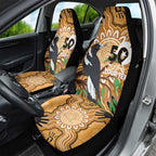 Personalised Australia Magpie NAIDOC Week 2026 Car Seat Cover 50 Years of Deadly Aboriginal Art