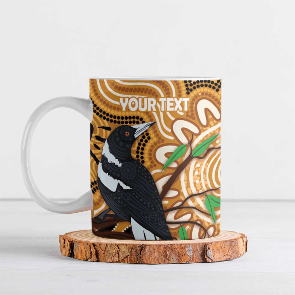 Personalised Australia Magpie NAIDOC Week 2026 Ceramic Mug 50 Years of Deadly Aboriginal Art