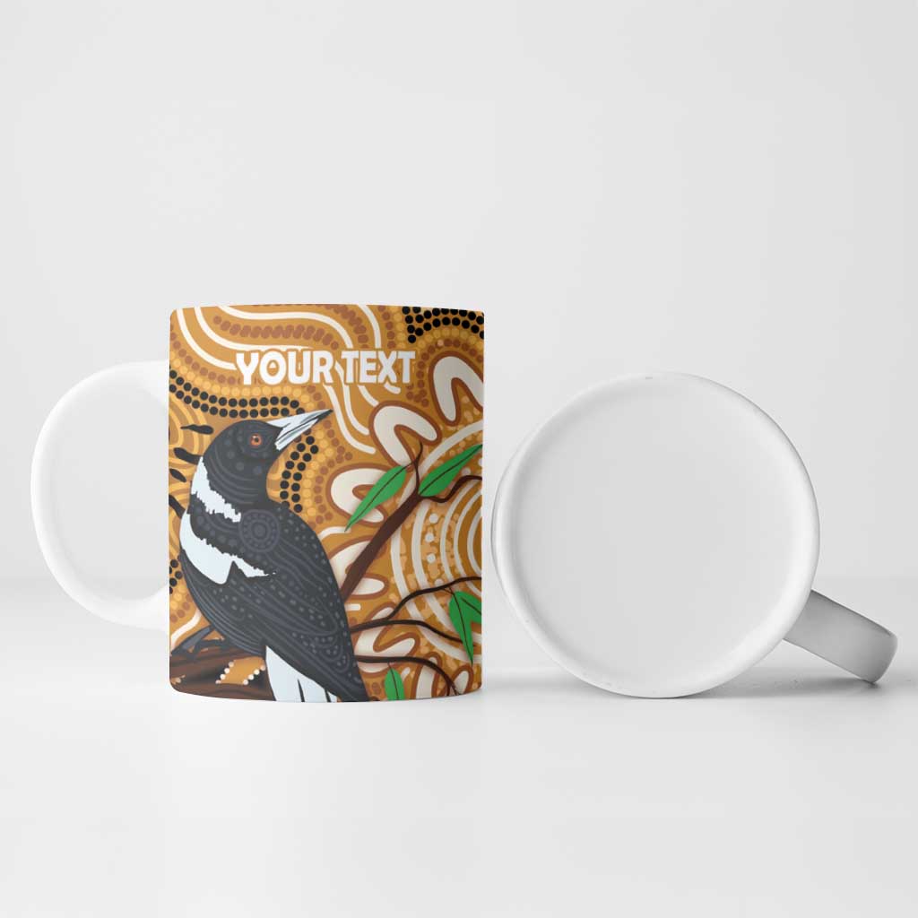 Personalised Australia Magpie NAIDOC Week 2026 Ceramic Mug 50 Years of Deadly Aboriginal Art
