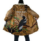 Personalised Australia Magpie NAIDOC Week 2026 Cloak 50 Years of Deadly Aboriginal Art