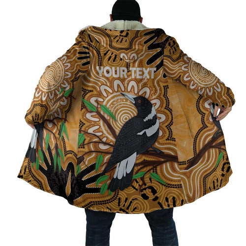 Personalised Australia Magpie NAIDOC Week 2026 Cloak 50 Years of Deadly Aboriginal Art