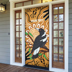 Personalised Australia Magpie NAIDOC Week 2026 Door Cover 50 Years of Deadly Aboriginal Art