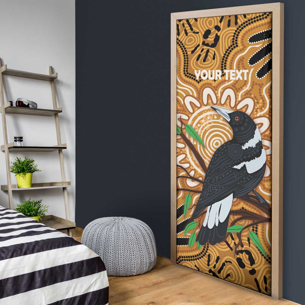 Personalised Australia Magpie NAIDOC Week 2026 Door Cover 50 Years of Deadly Aboriginal Art