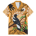 Personalised Australia Magpie NAIDOC Week 2026 Family Matching Mermaid Dress and Hawaiian Shirt 50 Years of Deadly Aboriginal Art