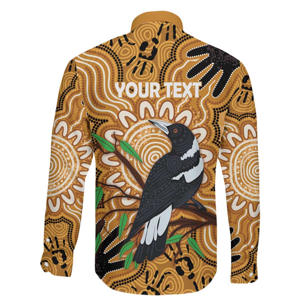 Personalised Australia Magpie NAIDOC Week 2026 Family Matching Short Sleeve Bodycon Dress and Hawaiian Shirt 50 Years of Deadly Aboriginal Art
