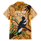 Personalised Australia Magpie NAIDOC Week 2026 Hawaiian Shirt 50 Years of Deadly Aboriginal Art