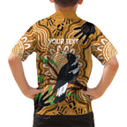Personalised Australia Magpie NAIDOC Week 2026 Hawaiian Shirt 50 Years of Deadly Aboriginal Art