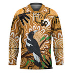 Personalised Australia Magpie NAIDOC Week 2026 Hockey Jersey 50 Years of Deadly Aboriginal Art