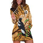 Personalised Australia Magpie NAIDOC Week 2026 Hoodie Dress 50 Years of Deadly Aboriginal Art
