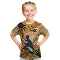 Personalised Australia Magpie NAIDOC Week 2026 Kid T Shirt 50 Years of Deadly Aboriginal Art