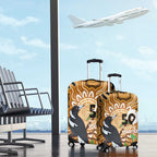 Personalised Australia Magpie NAIDOC Week 2026 Luggage Cover 50 Years of Deadly Aboriginal Art