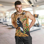 Personalised Australia Magpie NAIDOC Week 2026 Men Tank Top 50 Years of Deadly Aboriginal Art