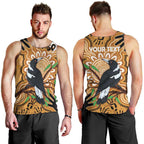 Personalised Australia Magpie NAIDOC Week 2026 Men Tank Top 50 Years of Deadly Aboriginal Art