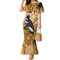 Personalised Australia Magpie NAIDOC Week 2026 Mermaid Dress 50 Years of Deadly Aboriginal Art