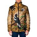 Personalised Australia Magpie NAIDOC Week 2026 Padded Jacket 50 Years of Deadly Aboriginal Art