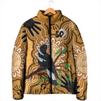 Personalised Australia Magpie NAIDOC Week 2026 Padded Jacket 50 Years of Deadly Aboriginal Art