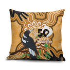 Personalised Australia Magpie NAIDOC Week 2026 Pillow Cover 50 Years of Deadly Aboriginal Art