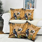 Personalised Australia Magpie NAIDOC Week 2026 Pillow Cover 50 Years of Deadly Aboriginal Art