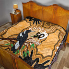 Personalised Australia Magpie NAIDOC Week 2026 Quilt 50 Years of Deadly Aboriginal Art