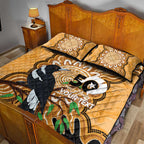 Personalised Australia Magpie NAIDOC Week 2026 Quilt Bed Set 50 Years of Deadly Aboriginal Art