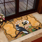 Personalised Australia Magpie NAIDOC Week 2026 Rubber Doormat 50 Years of Deadly Aboriginal Art