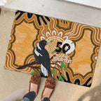 Personalised Australia Magpie NAIDOC Week 2026 Rubber Doormat 50 Years of Deadly Aboriginal Art
