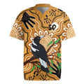 Personalised Australia Magpie NAIDOC Week 2026 Rugby Jersey 50 Years of Deadly Aboriginal Art