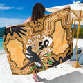 Personalised Australia Magpie NAIDOC Week 2026 Sarong 50 Years of Deadly Aboriginal Art