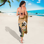 Personalised Australia Magpie NAIDOC Week 2026 Sarong 50 Years of Deadly Aboriginal Art