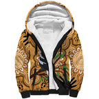 Personalised Australia Magpie NAIDOC Week 2026 Sherpa Hoodie 50 Years of Deadly Aboriginal Art