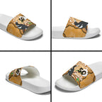 Personalised Australia Magpie NAIDOC Week 2026 Slide Sandals 50 Years of Deadly Aboriginal Art