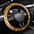 Australia Magpie NAIDOC Week 2026 Steering Wheel Cover 50 Years of Deadly Aboriginal Art