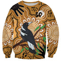 Personalised Australia Magpie NAIDOC Week 2026 Sweatshirt 50 Years of Deadly Aboriginal Art