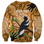Personalised Australia Magpie NAIDOC Week 2026 Sweatshirt 50 Years of Deadly Aboriginal Art