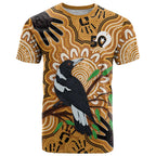 Personalised Australia Magpie NAIDOC Week 2026 T Shirt 50 Years of Deadly Aboriginal Art