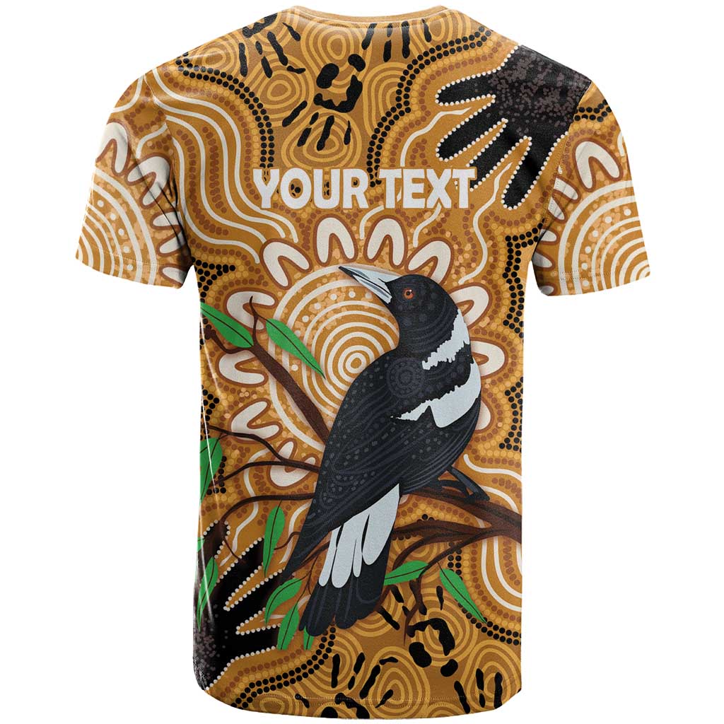 Personalised Australia Magpie NAIDOC Week 2026 T Shirt 50 Years of Deadly Aboriginal Art