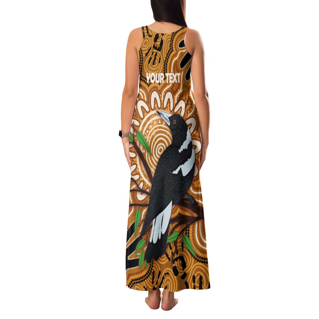 Personalised Australia Magpie NAIDOC Week 2026 Tank Maxi Dress 50 Years of Deadly Aboriginal Art