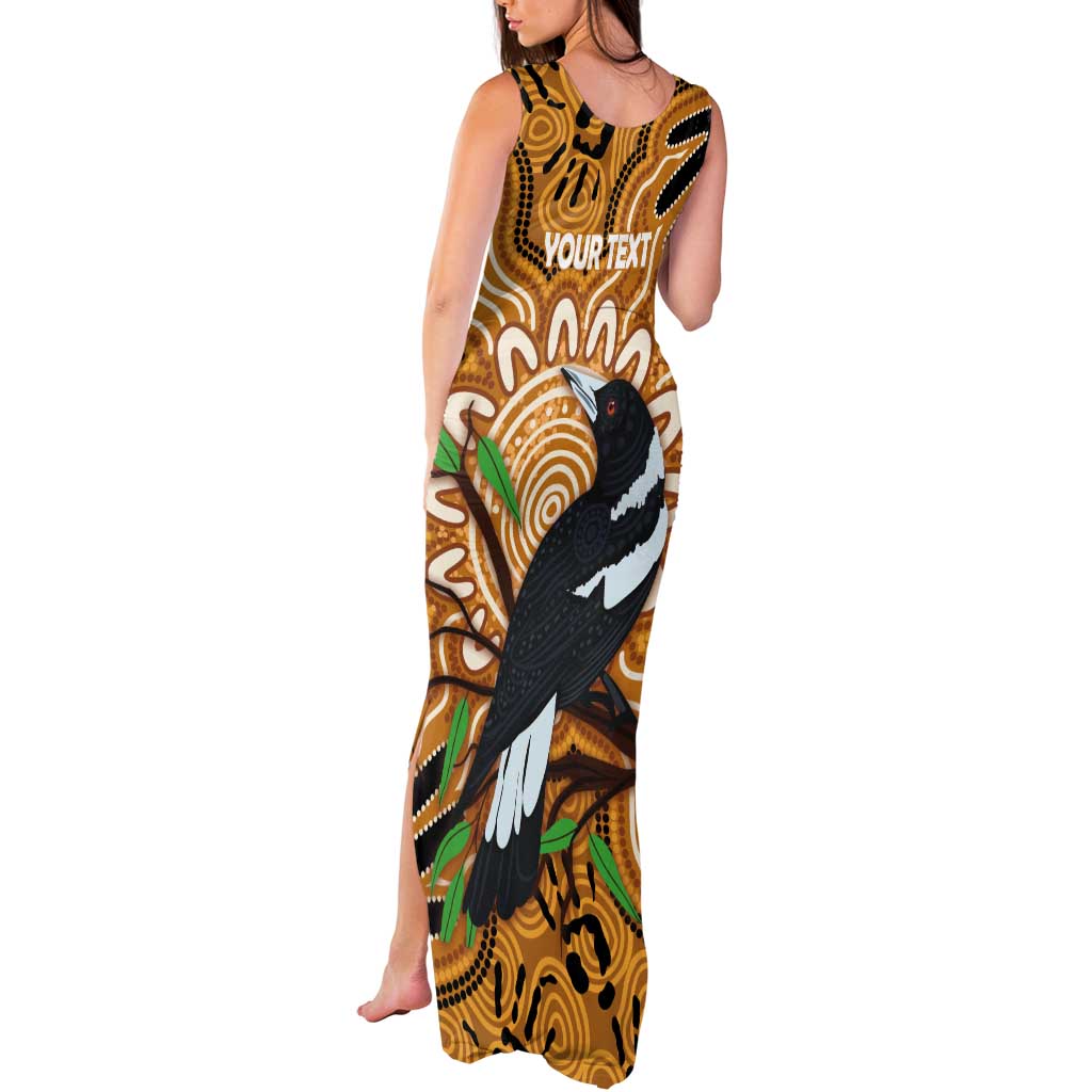 Personalised Australia Magpie NAIDOC Week 2026 Tank Maxi Dress 50 Years of Deadly Aboriginal Art