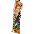 Personalised Australia Magpie NAIDOC Week 2026 Tank Maxi Dress 50 Years of Deadly Aboriginal Art
