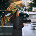 Personalised Australia Magpie NAIDOC Week 2026 Umbrella 50 Years of Deadly Aboriginal Art