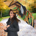 Personalised Australia Magpie NAIDOC Week 2026 Umbrella 50 Years of Deadly Aboriginal Art