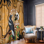 Personalised Australia Magpie NAIDOC Week 2026 Window Curtain 50 Years of Deadly Aboriginal Art