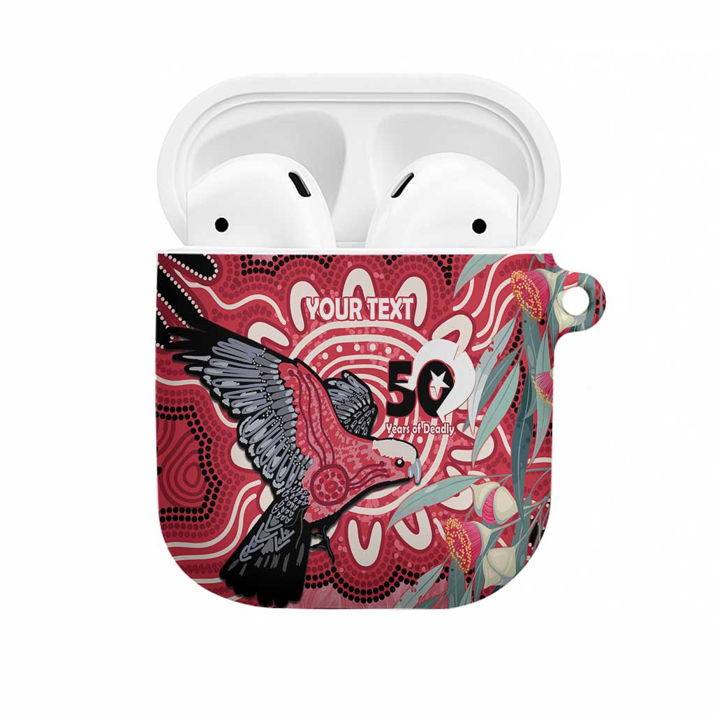 Personalised Australia Galah NAIDOC Week 2026 AirPods Case 50 Years of Deadly Aboriginal Art