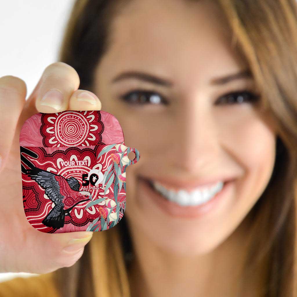 Personalised Australia Galah NAIDOC Week 2026 AirPods Case 50 Years of Deadly Aboriginal Art