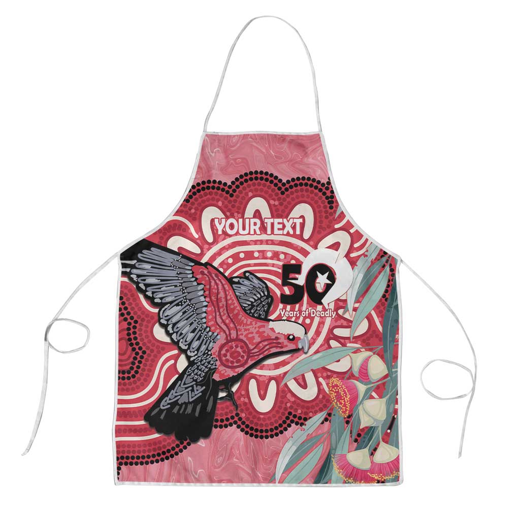 Personalised Australia Galah NAIDOC Week 2026 Apron 50 Years of Deadly Aboriginal Art