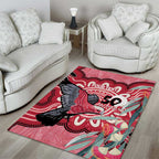 Personalised Australia Galah NAIDOC Week 2026 Area Rug 50 Years of Deadly Aboriginal Art
