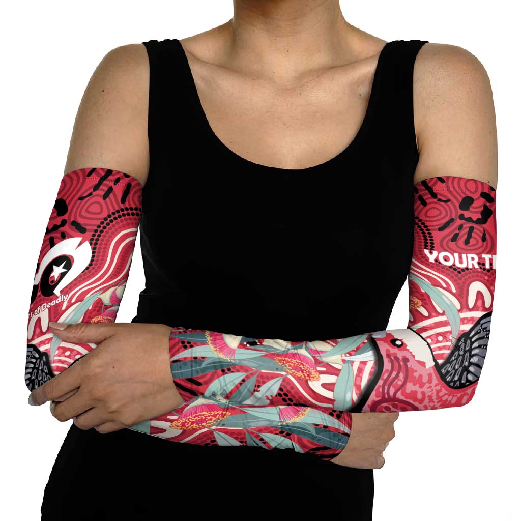Personalised Australia Galah NAIDOC Week 2026 Arm Sleeves 50 Years of Deadly Aboriginal Art